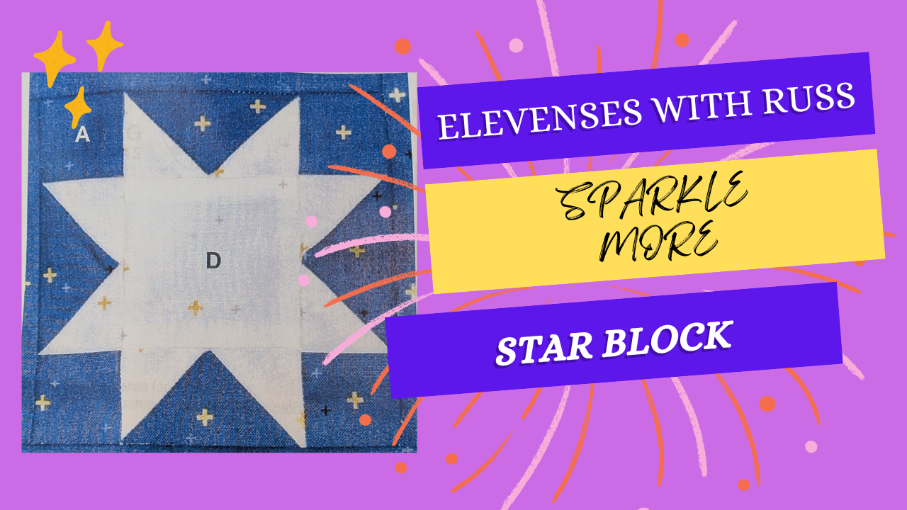 Sparkle More – Star Block
