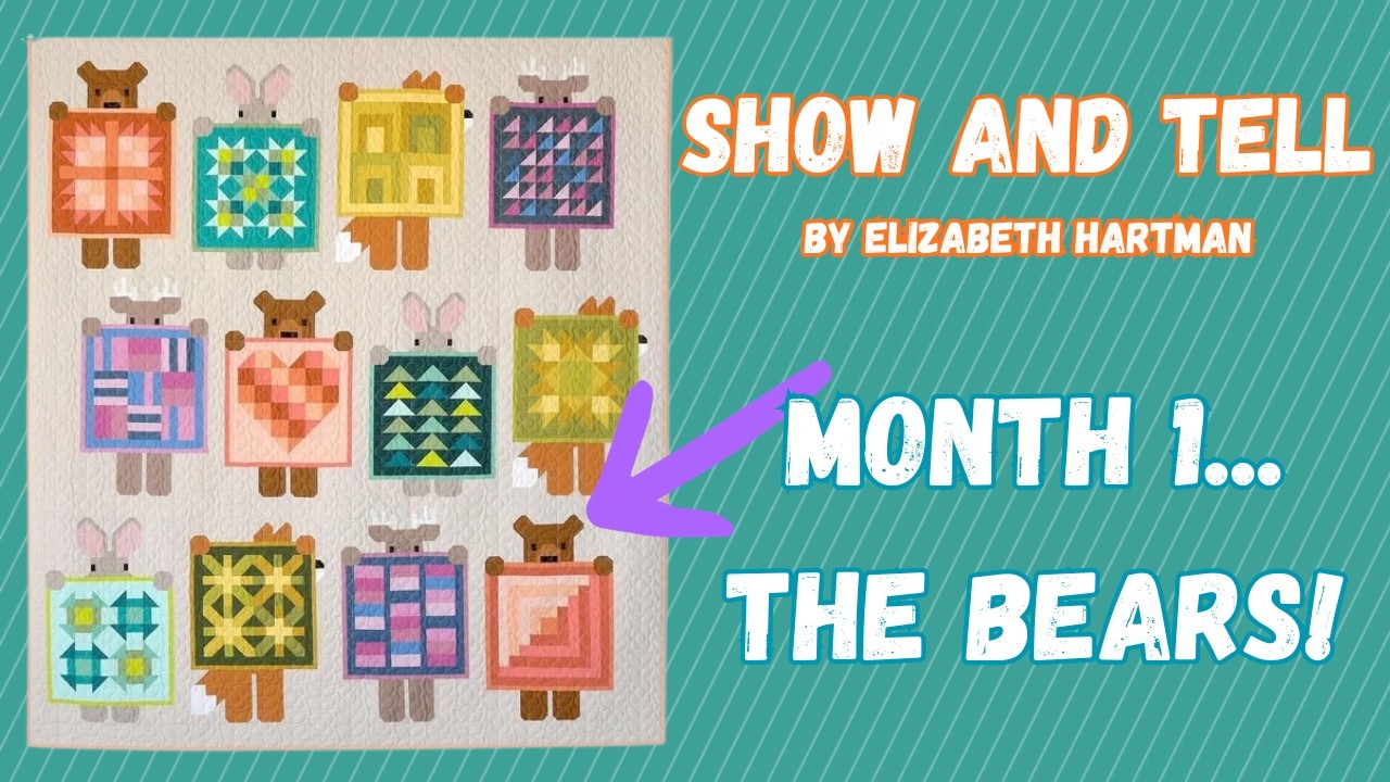 Quilt Along: Show and Tell by Elizabeth Hartman – The Bears