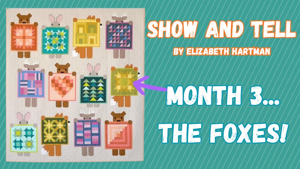 Quilt Along: Show and Tell by Elizabeth Hartman – The Foxes